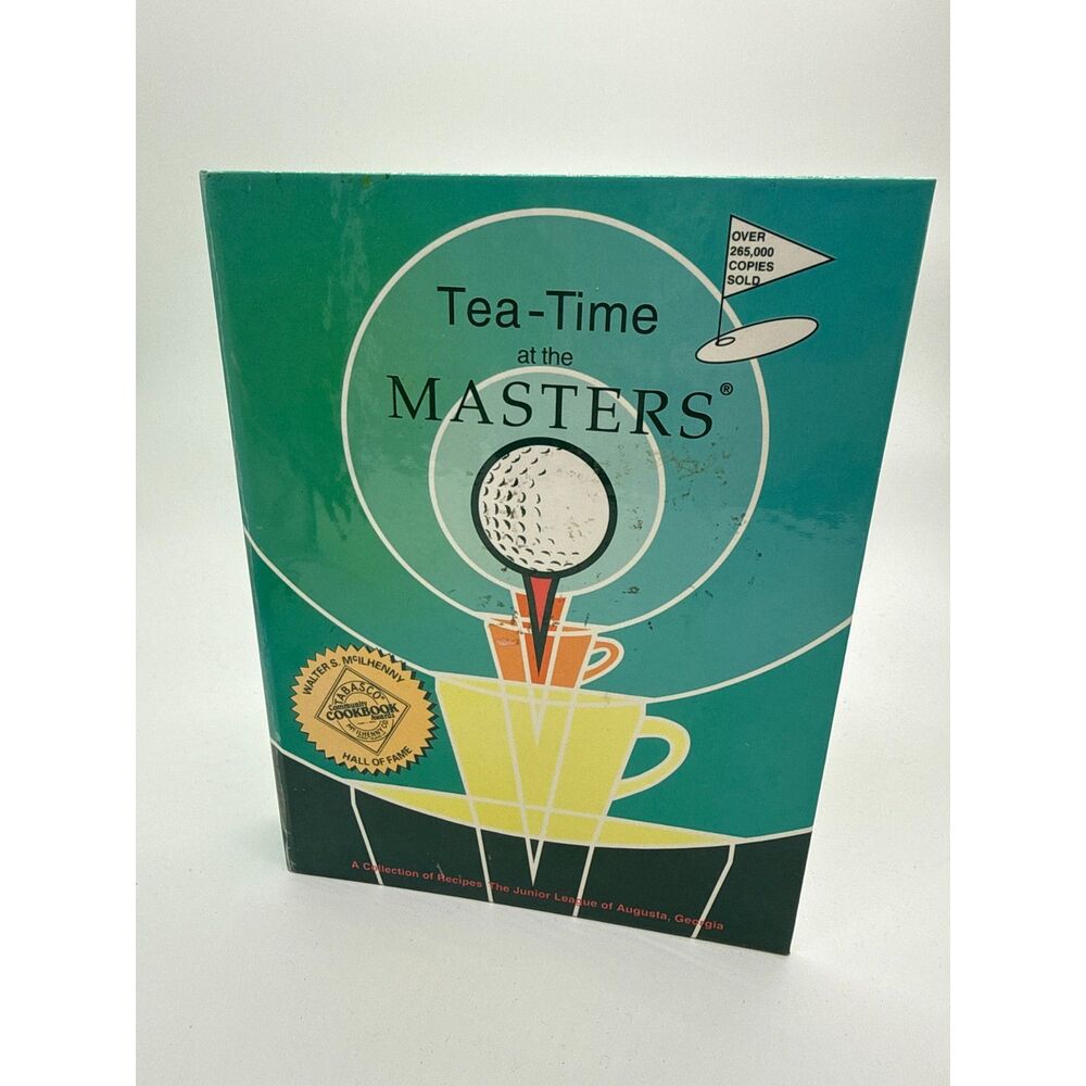 Vintage Tea Time at the Masters Cookbook 1977 Junior League Augusta Georgia